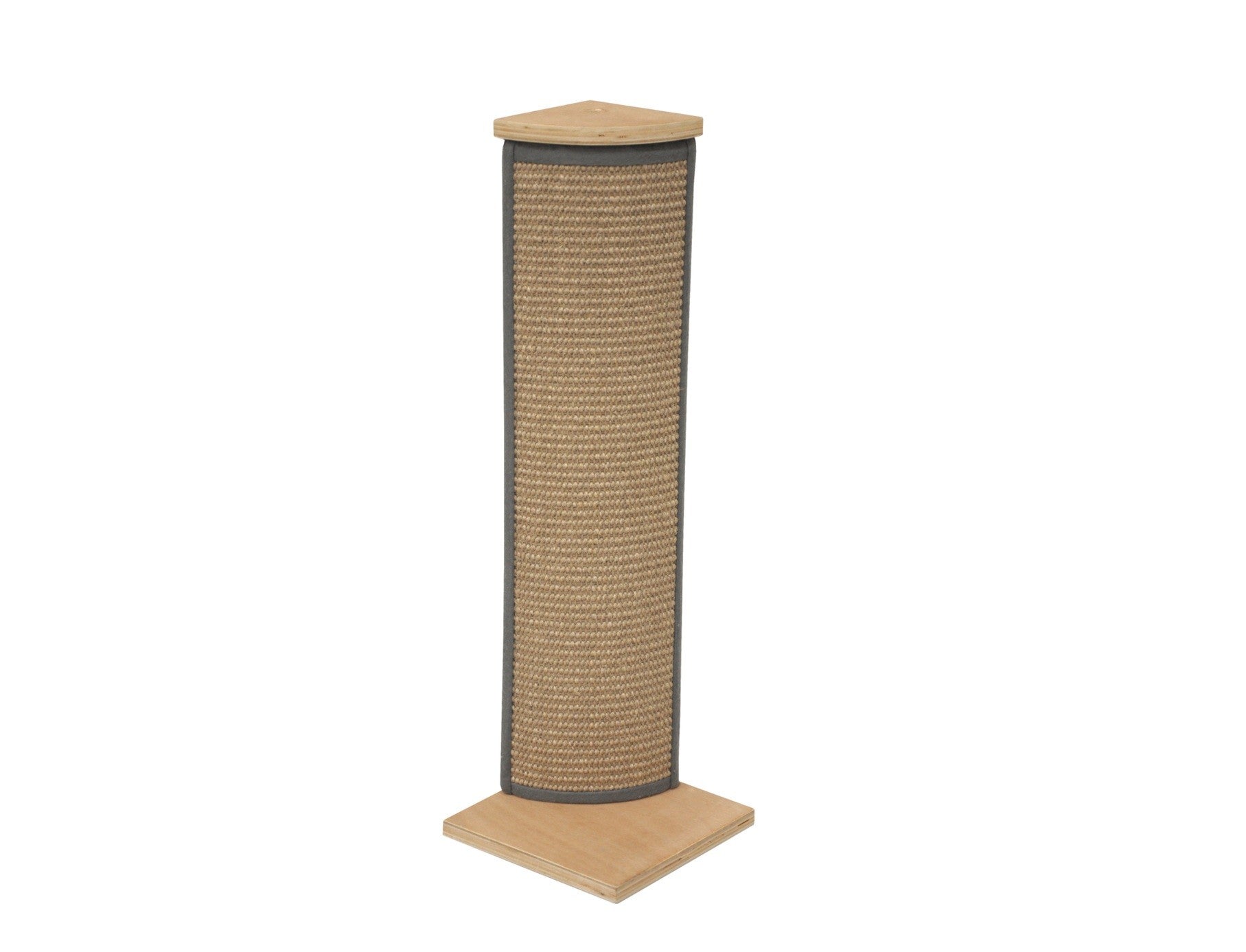 Tiragraffi angolare reversibile Camon in sisal con base in legno, 60 cm per gatti Tiragraffi angolare reversibile Camon in sisal con base in legno, 60 cm per gatti